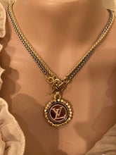 1” Louis Vuitton Button Necklace - Long or Short (Only 1 Left)