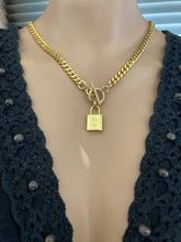 LV Lock Necklace