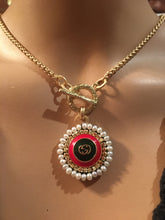 Vintage Gucci GG Button Necklace