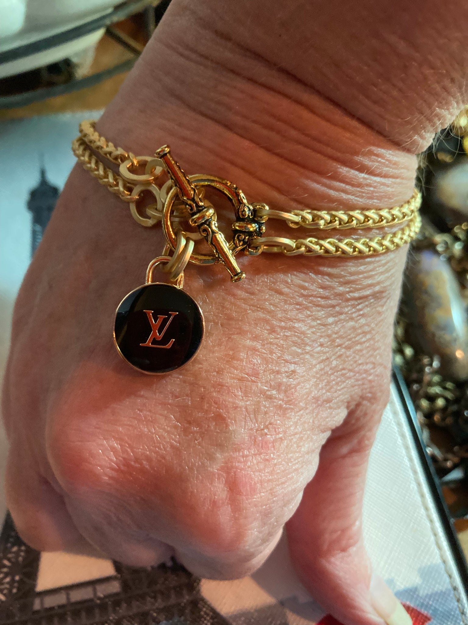 Lv charms for bangles deals