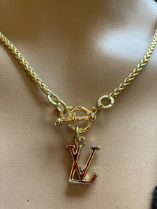 LV Charm Necklace