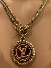 1” Louis Vuitton Button Necklace - Long or Short (Only 1 Left)