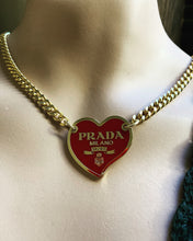 Red Prada Tag Necklace - only 1!