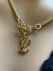 LV Charm Necklace