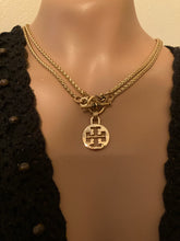 .75” Tory B. Logo Tag Necklace