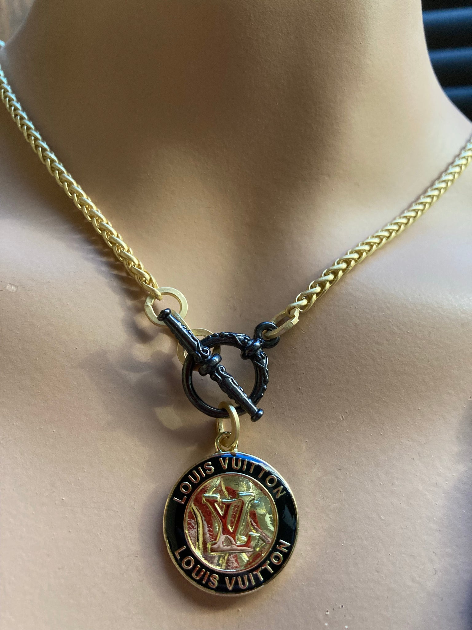 Louis Vuitton Monogram Locket Necklace