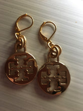 .75” Tory B Tag Earrings