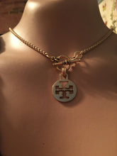 .75” Tory B. Logo Tag Necklace