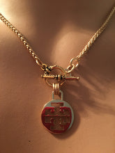 .75” Tory B. Logo Tag Necklace